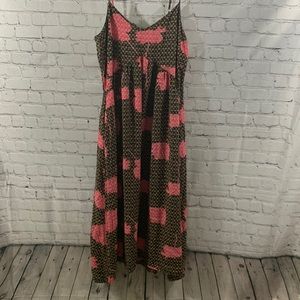 maxi dress anthropologie size M